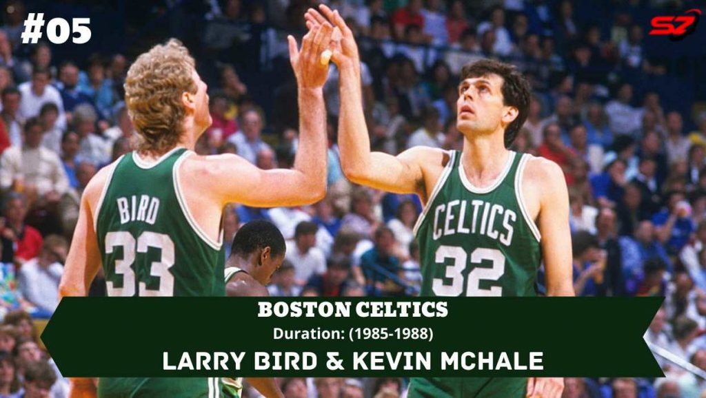 best duo ever Larry Bird and Kevin McHale