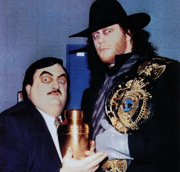 The Undertaker with Paul Bearer 