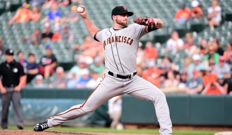 Pitcher Sam Coonrod refuses to kneel