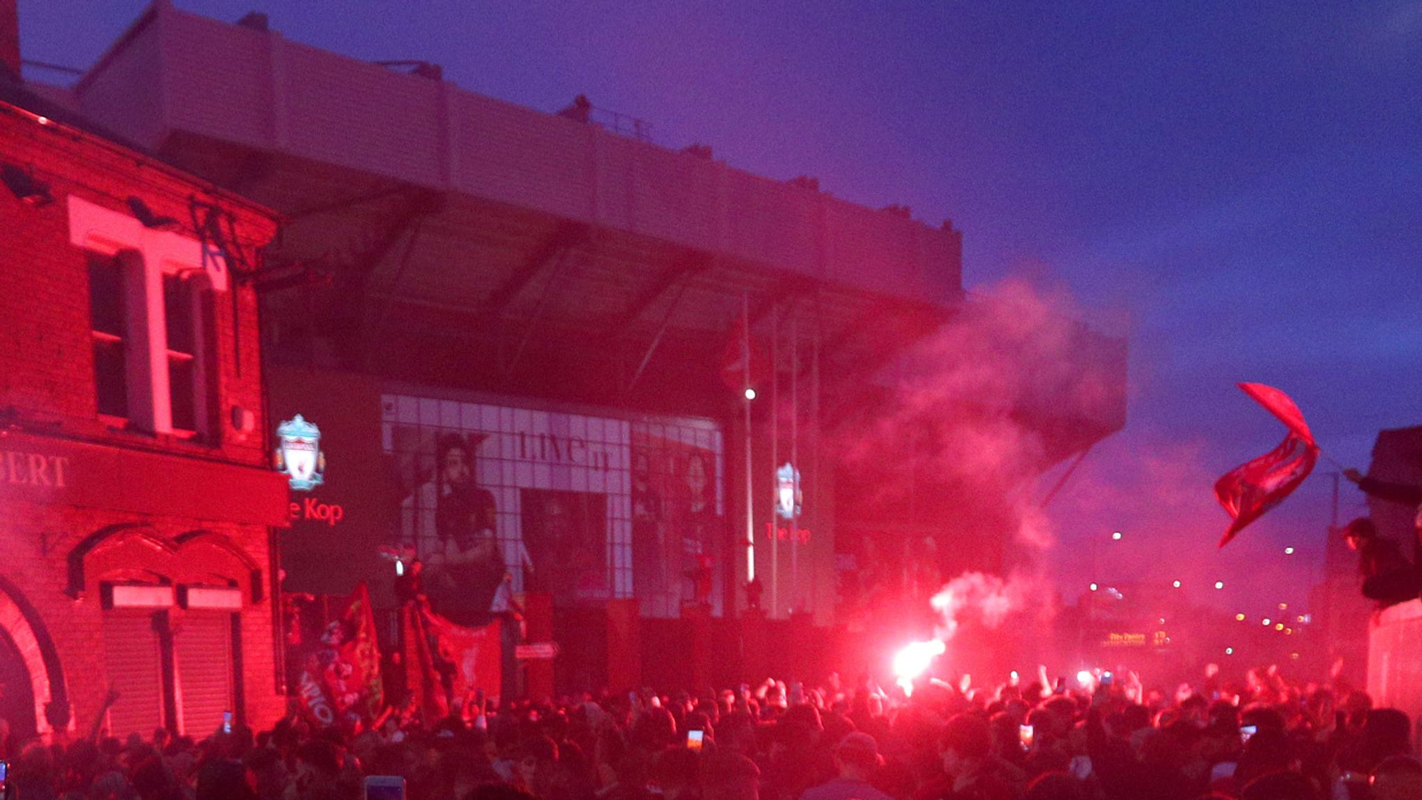 9 Arrested at Anfield Park Celebrations