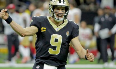 Drew Brees supports standing for the anthem