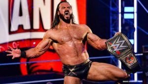 Drew McIntyre as WWE Champion 