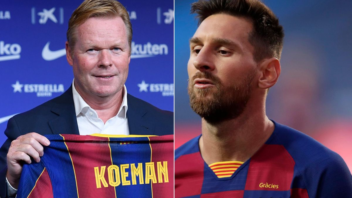 The words Ronald Koeman told Lionel Messi to make him leave Barcelona