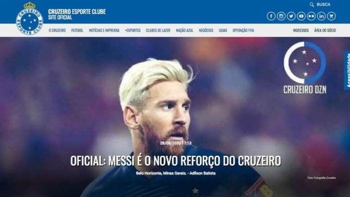 Lionel Messi joins Cruzeiro