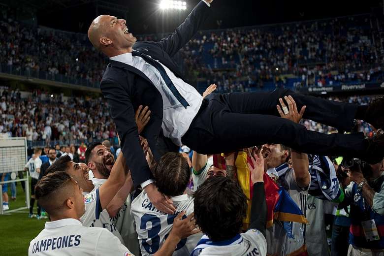 Zidane La Liga win
