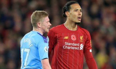 Kevin De Bruyne and Virgil van Dijk nominated for PFA player of the year award