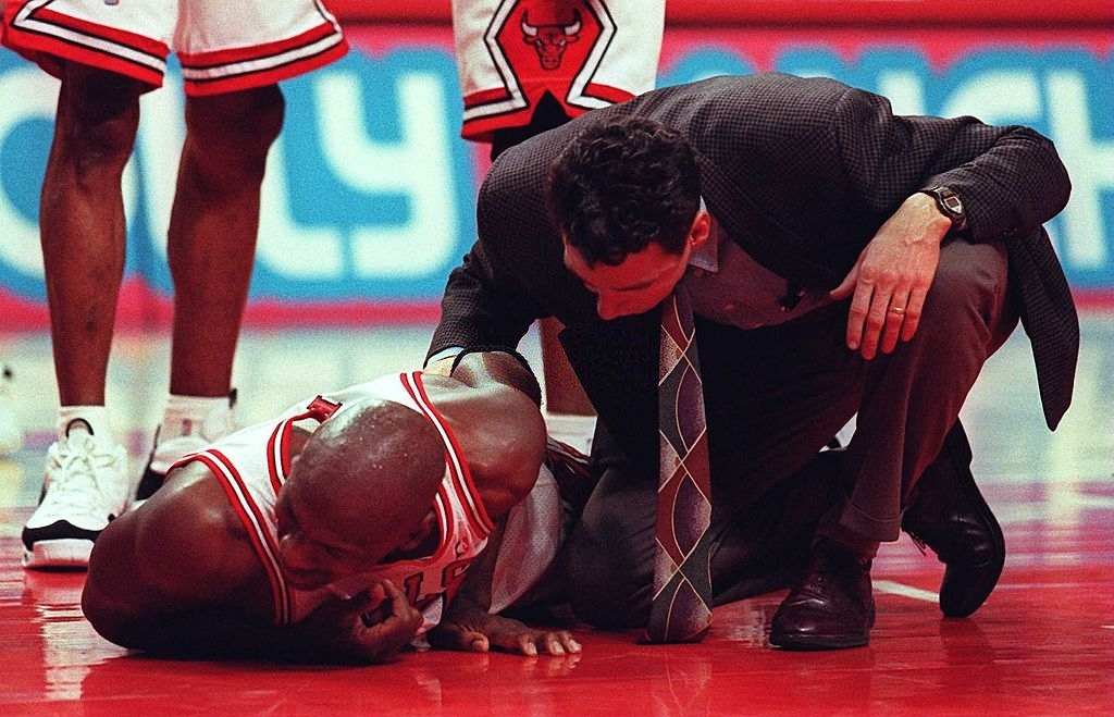 Michael Jordan injuries