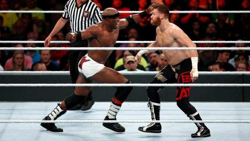 Sami Zayn vs Bobby Lashley