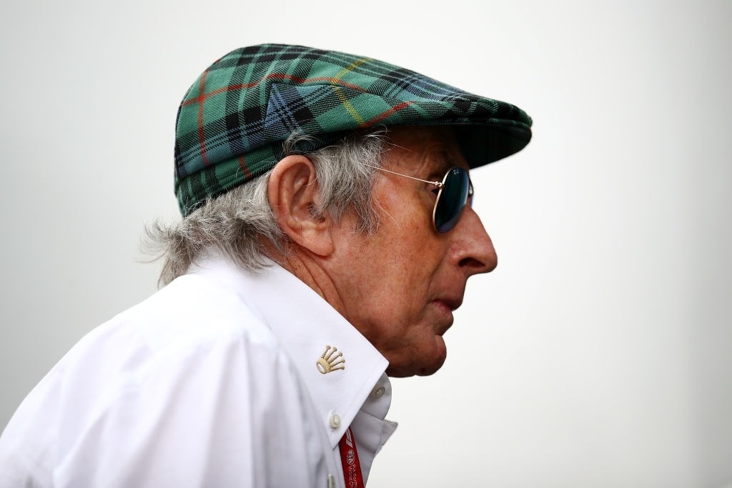 Sir Jackie Stewart English f1 driver