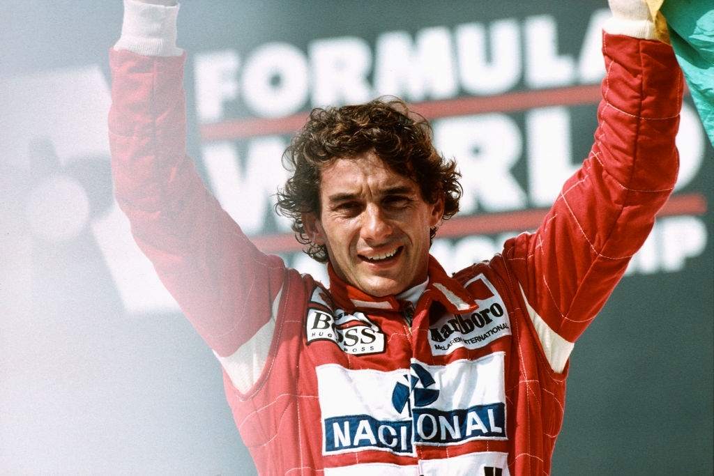 Ayrton Senna f1 driver