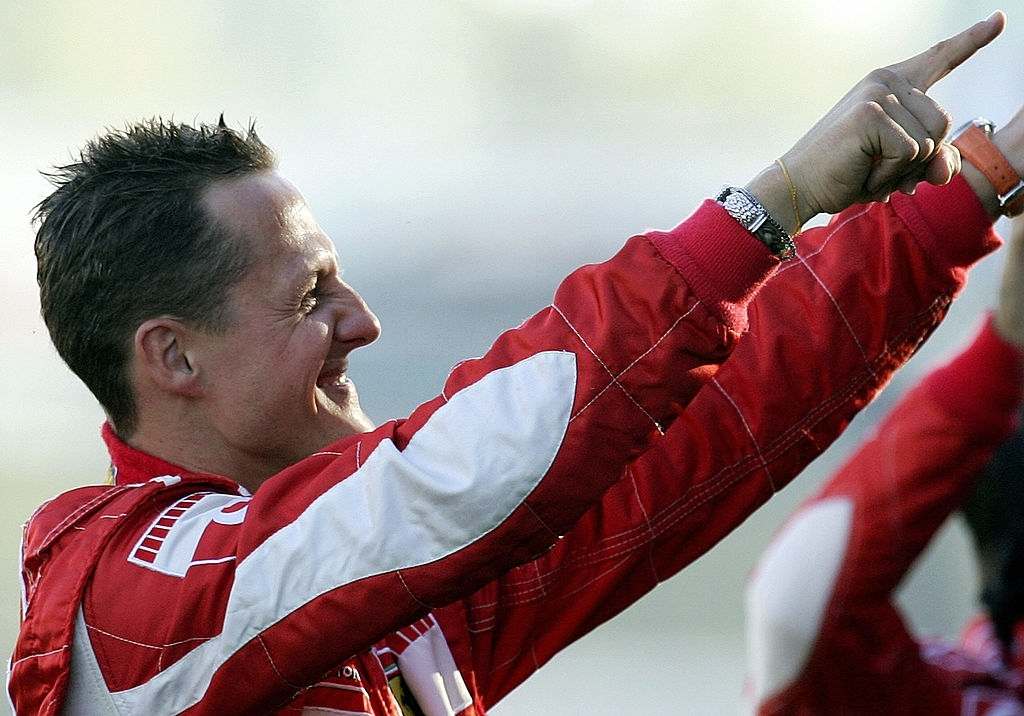 Ferrari driver Micheal Schumacher 