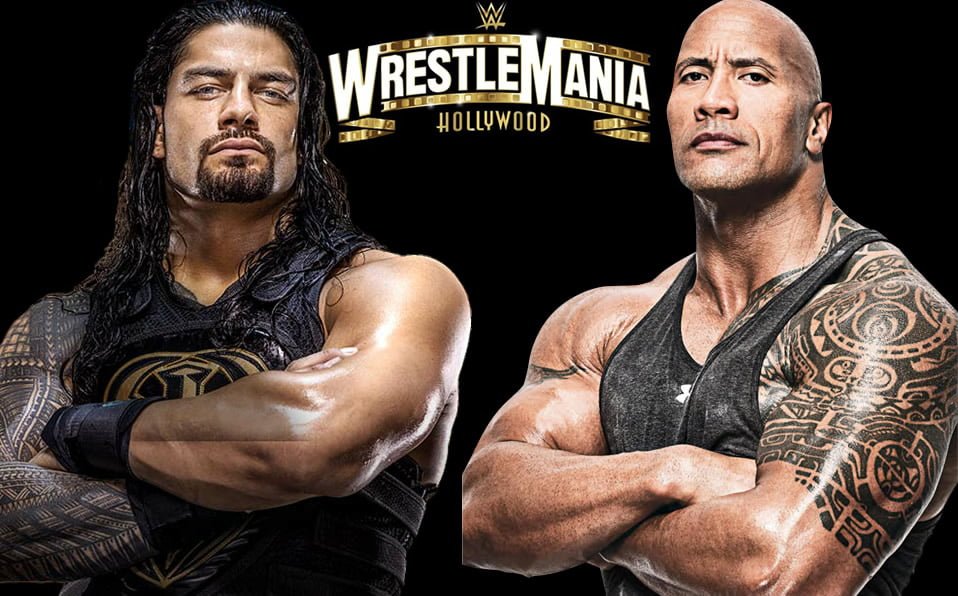 Roman Reigns vs The Rock