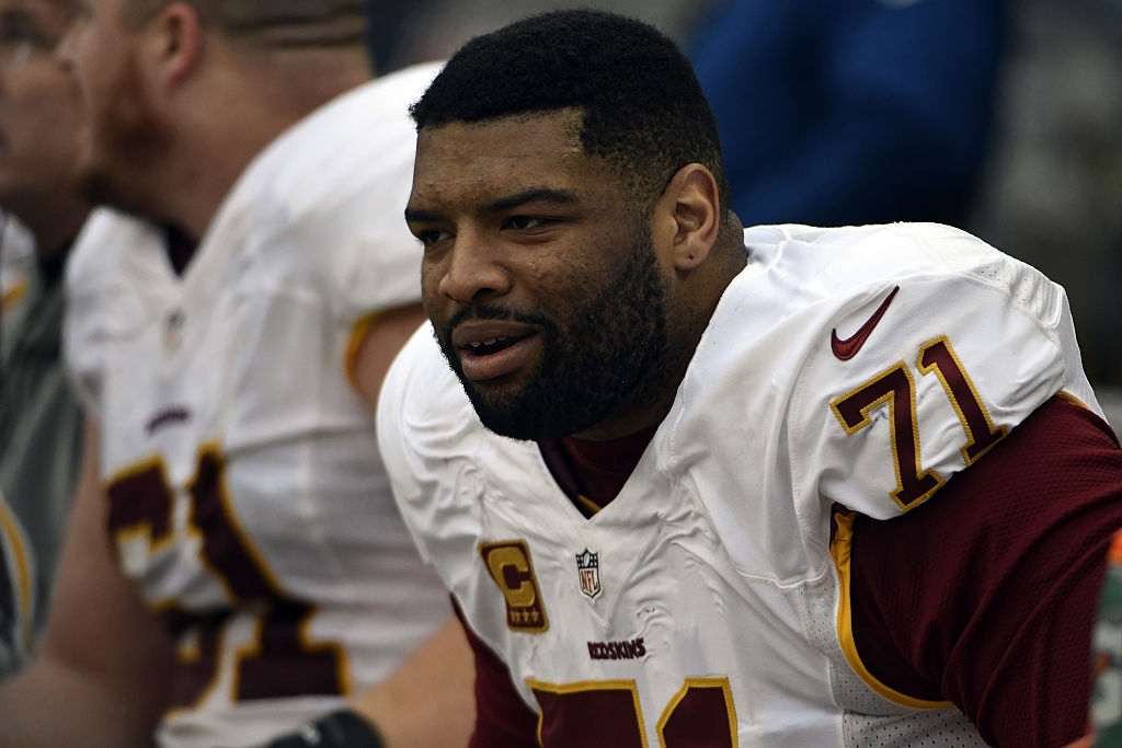 Trent Williams highest paid offensive lineman in NFL History