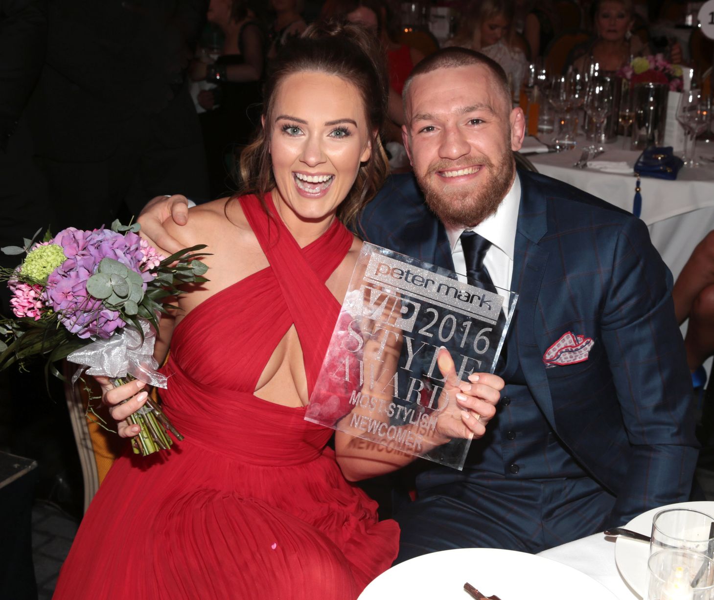 Conor McGregor fiancé Dee Devlin: Award