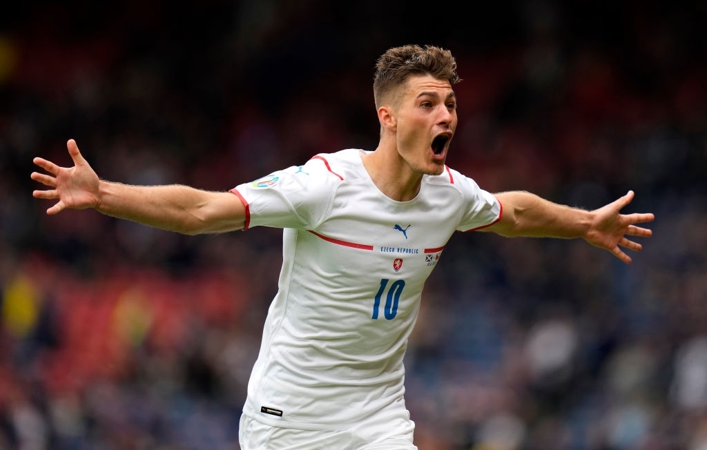 Patrik Schick is a player to watch in Euro 2020 Czech Republic vs England.