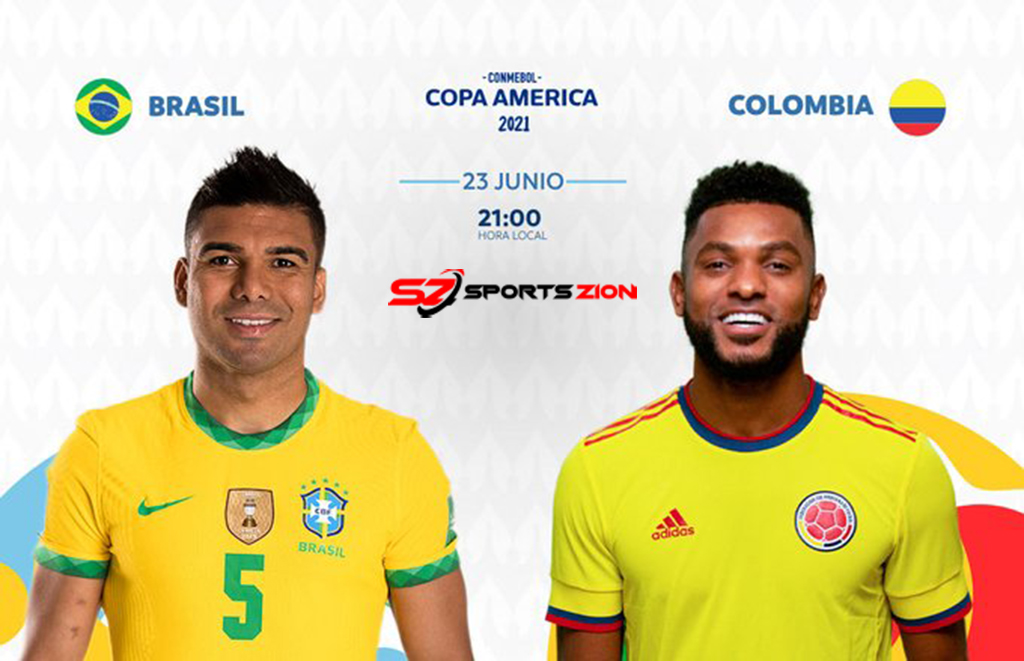Copa America 2021 Brazil vs Colombia Soccer Streams