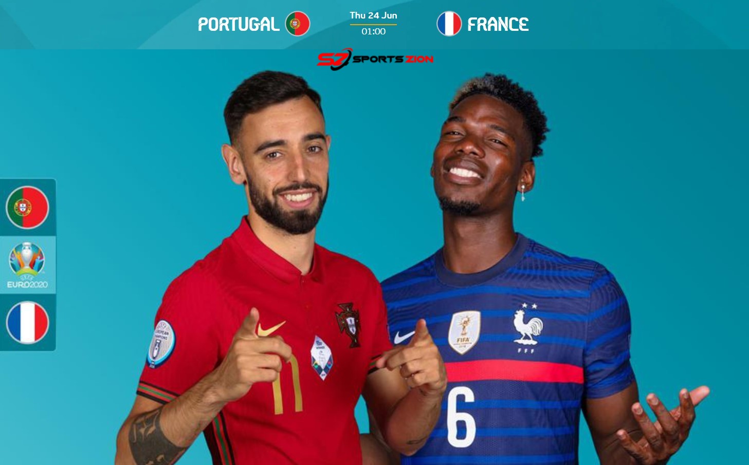 Portugal vs France Soccer Streams