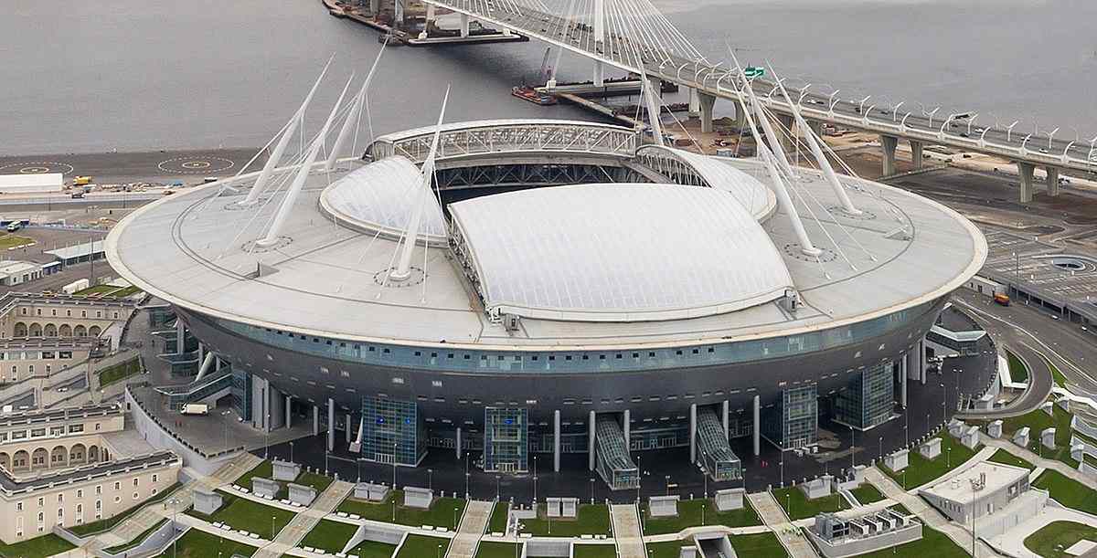 Krestovsky Stadium will host the Euro 2020 Switzerland vs Spain. 