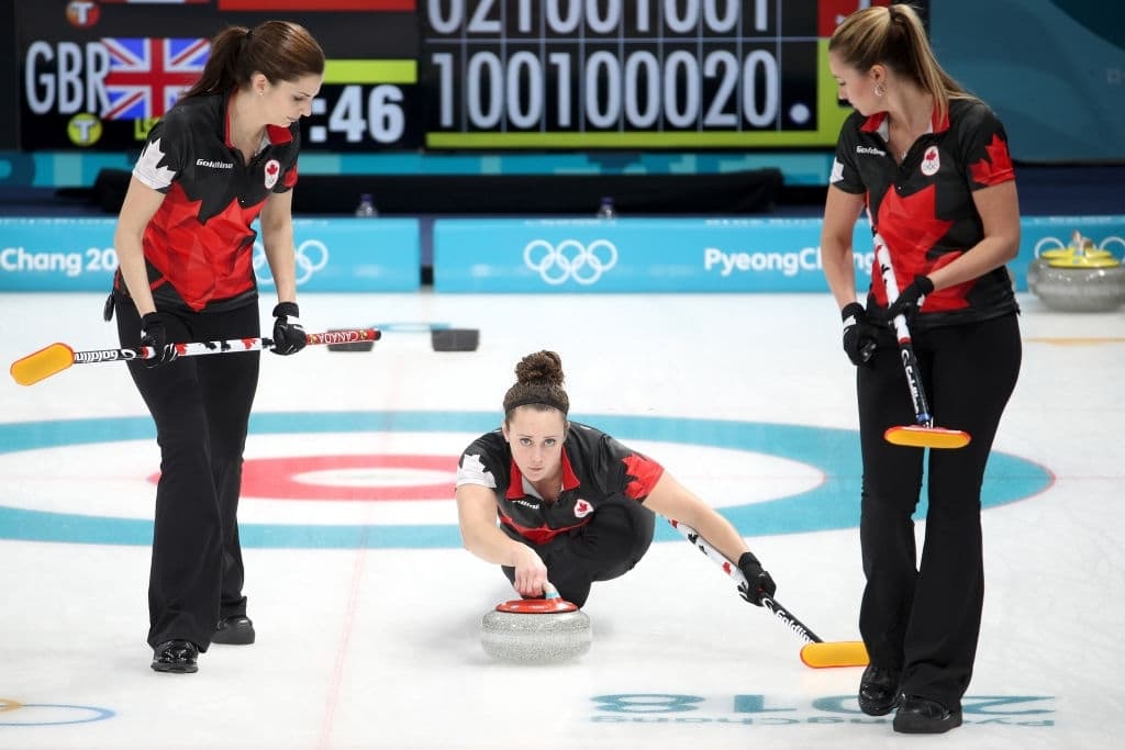 Curling - Winter Olympics Day 12 Team Canada