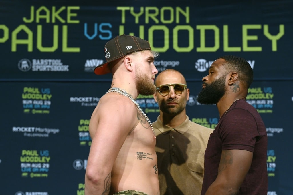 Jake Paul vs Tyron Woodley fight Purse payouts salaries earnings ppv price