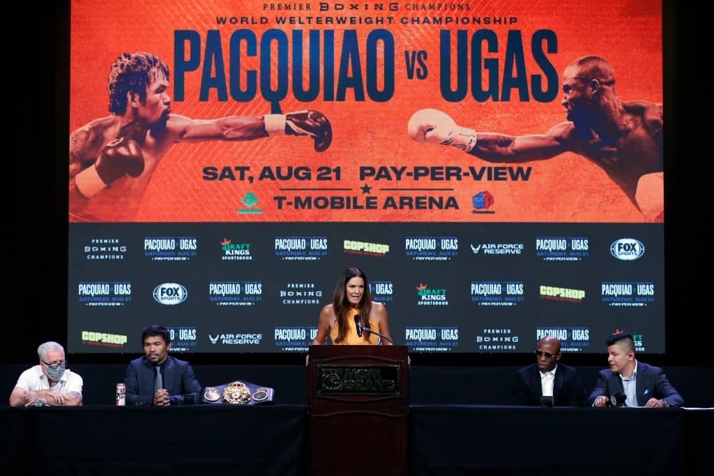 Yordenis Ugás v Manny Pacquiao Payouts