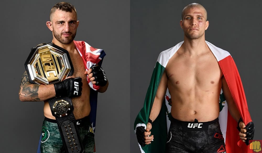 Alexander Volkanovski vs Brian Ortega date time fight card