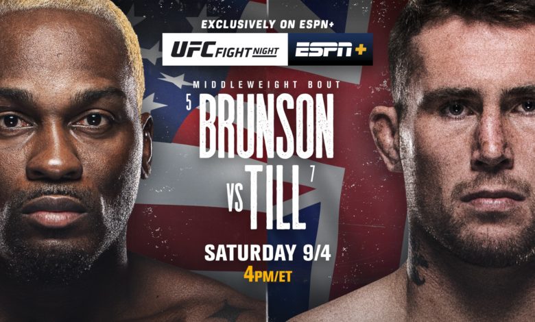 Derek Brunson vs Darren Till UFC Vegas 36 Free Live Reddit Stream