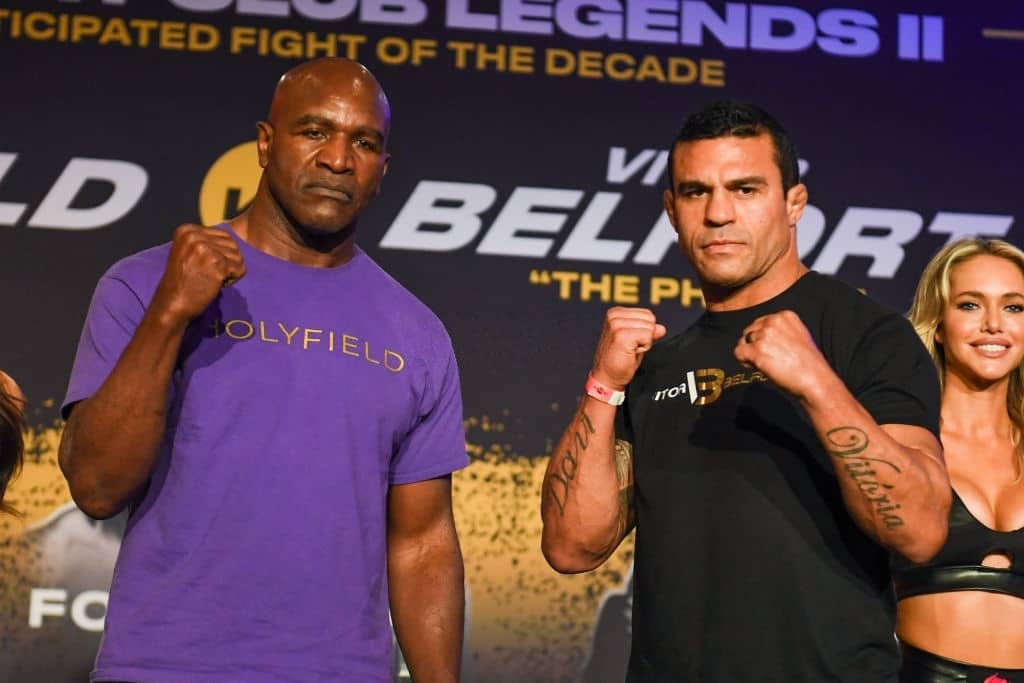 Evander Holyfield v Vitor Belfort