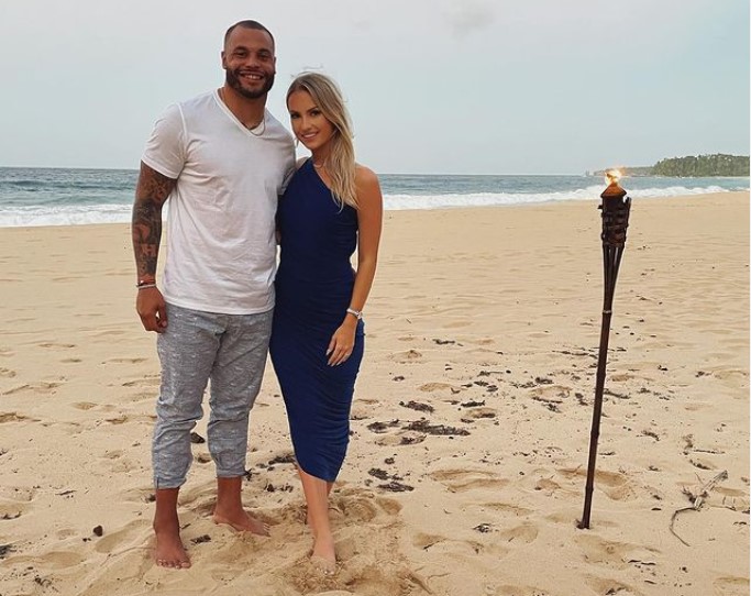 Is Dak Prescott engaged to Natalie Buffett?