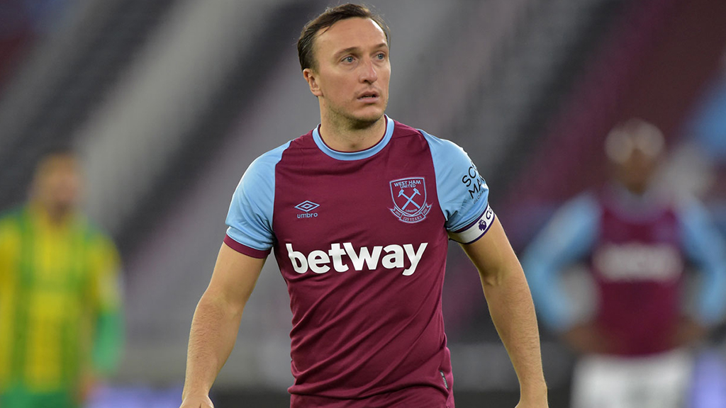 Mark Noble is a player to watch from West Ham.