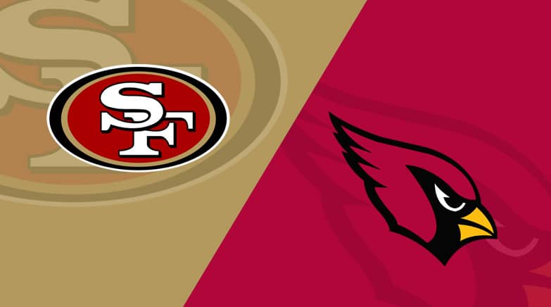 Arizona Cardinals vs San Francisco 49ers live