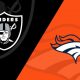Broncos vs Raiders Free NFL Live Streams Reddit