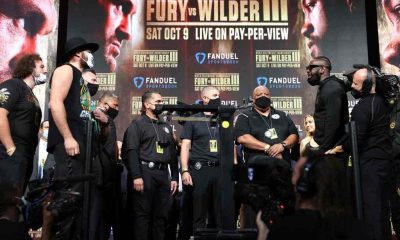 Tyson Fury vs Deontay Wilder 3 weigh-in results