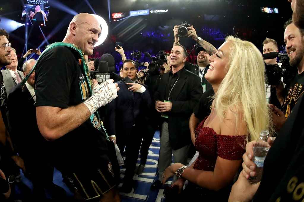 Tyson Fury and wife, Paris Fury