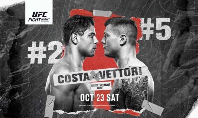 UFC Vegas 41 Costa vs Vettori Official Poster