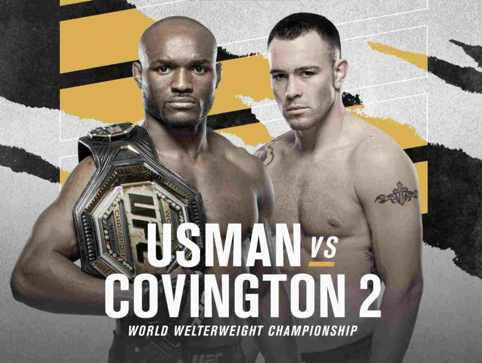 UFC 268: Kamaru Usman vs Colby Covington 2 Live Stream Free Reddit