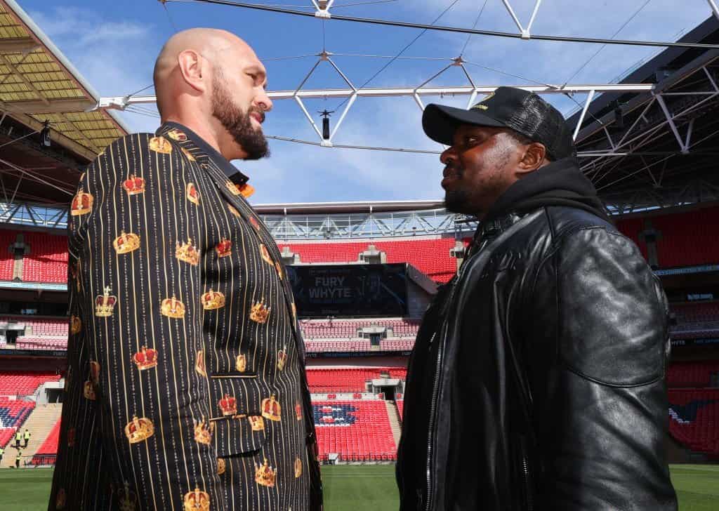 Tyson Fury vs Dillian Whyte Purse