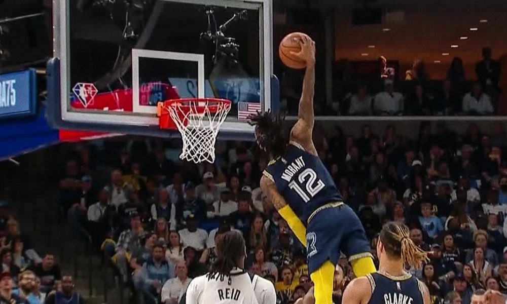 Lebron James Enthused by Ja Morant’s Spectacular Poster Dunk in Game 5