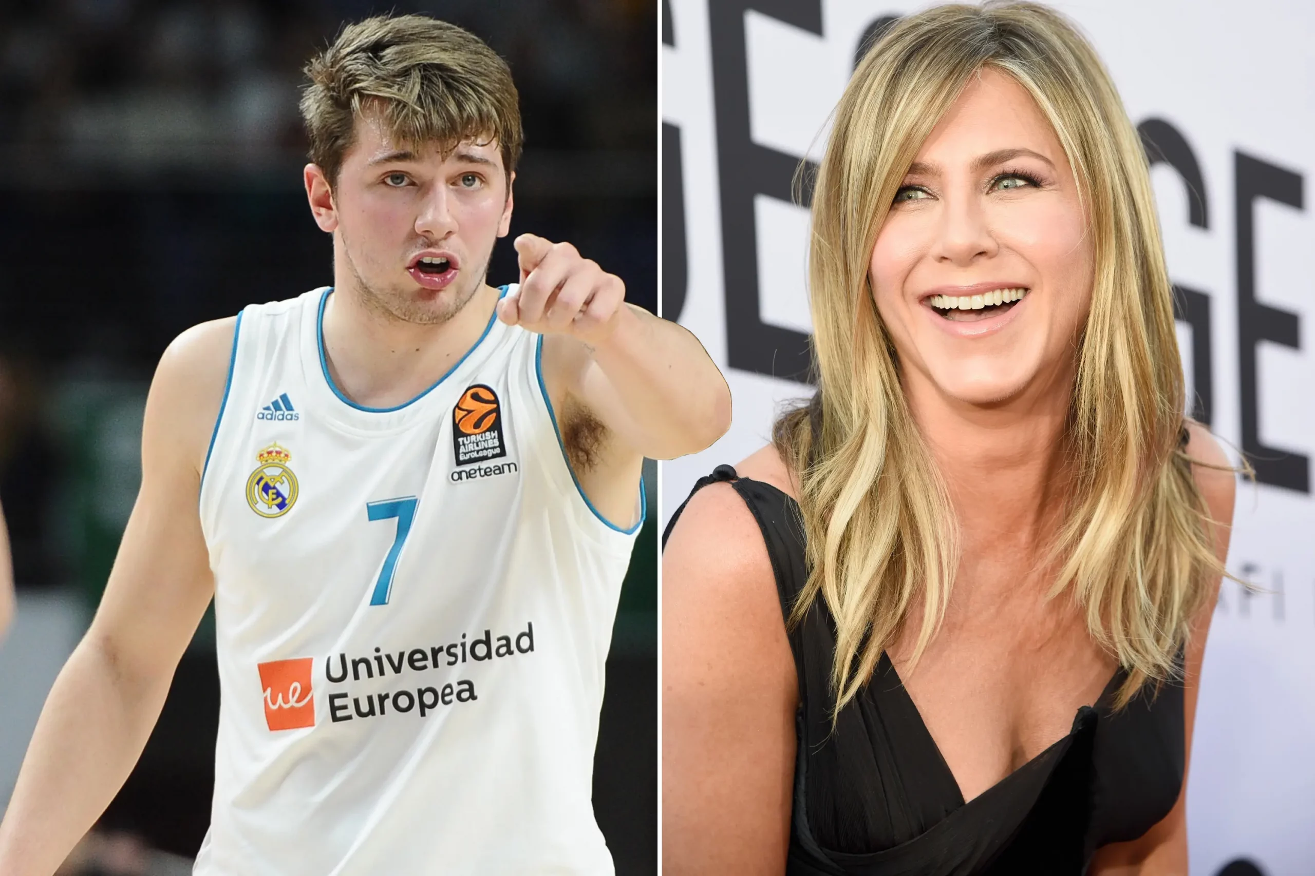 Luka Doncic & Jennifer Anniston