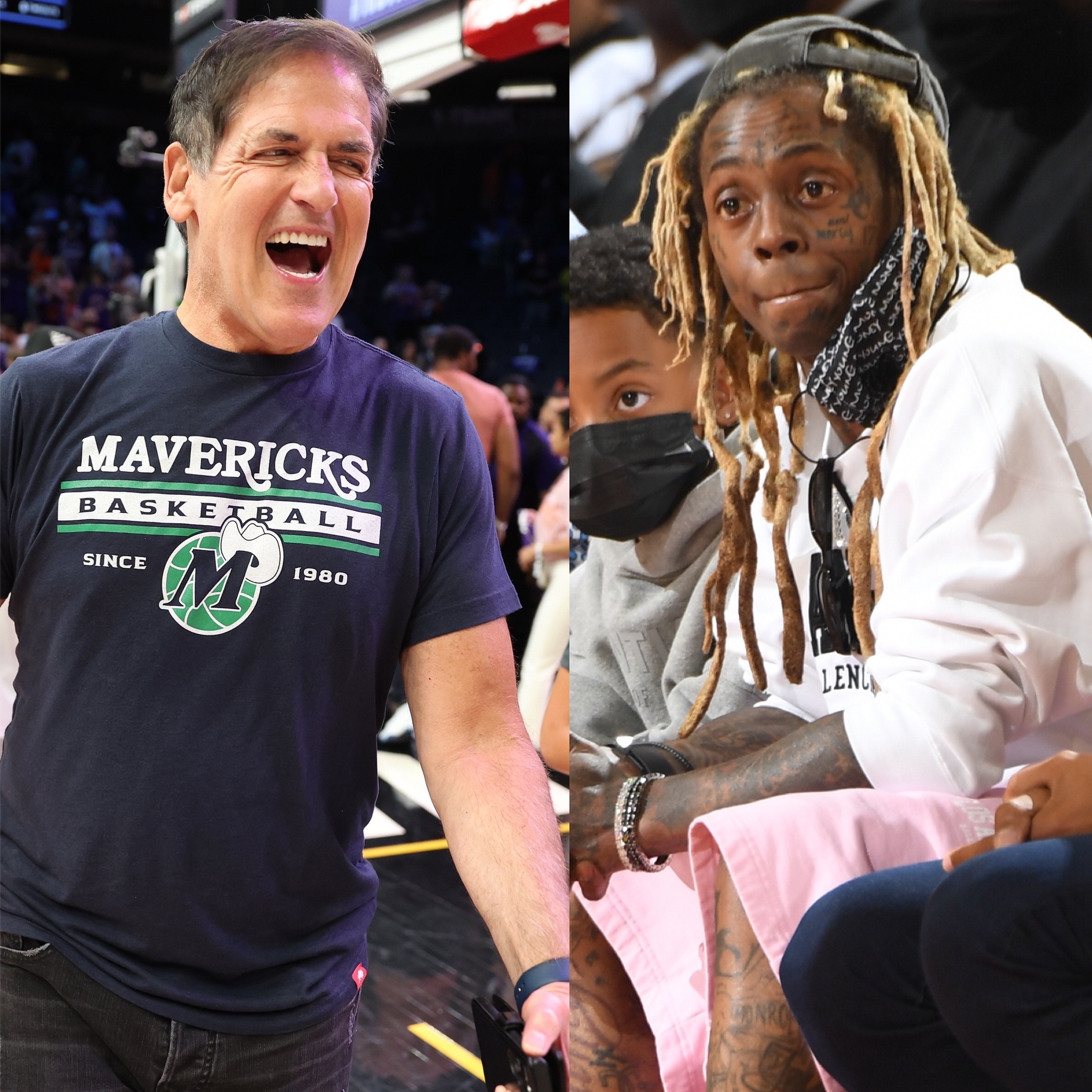 Mark Cuban and Lil Wayne