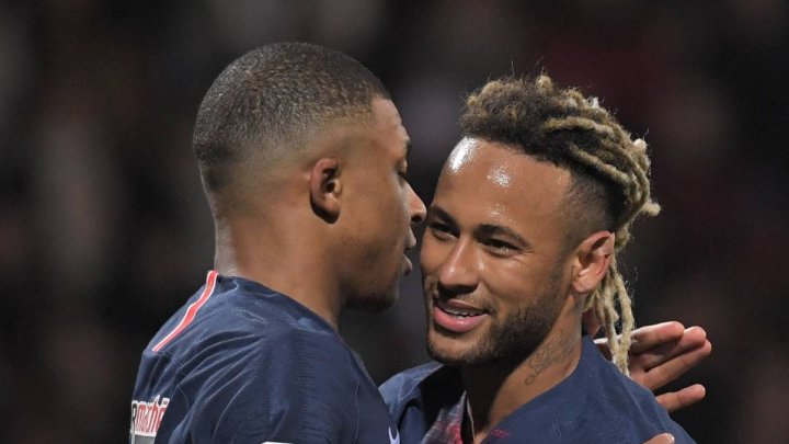 Neymar and Mbappé