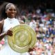 Serena Williams Wimbledon return