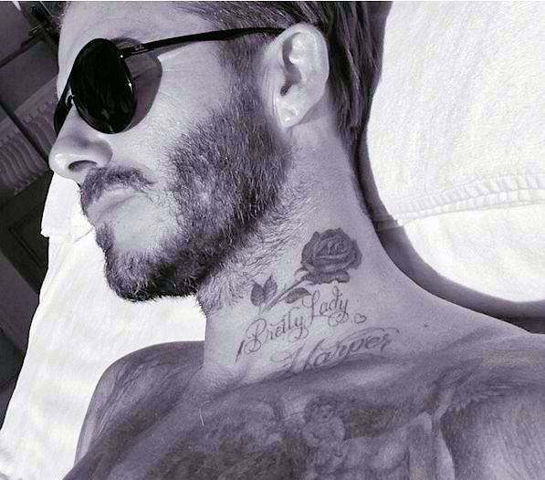 David Beckham tattoos: meaning, number, locations & dedication