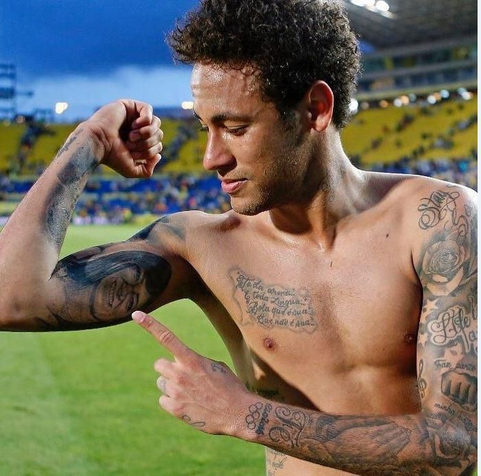 Neymar Jr Tattoos