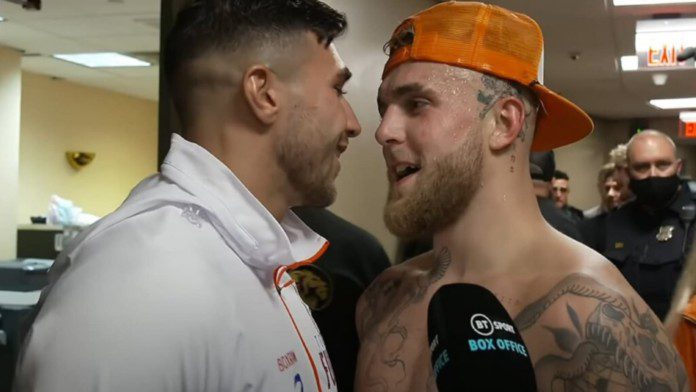 Tommy Fury and Jake Paul 6th August