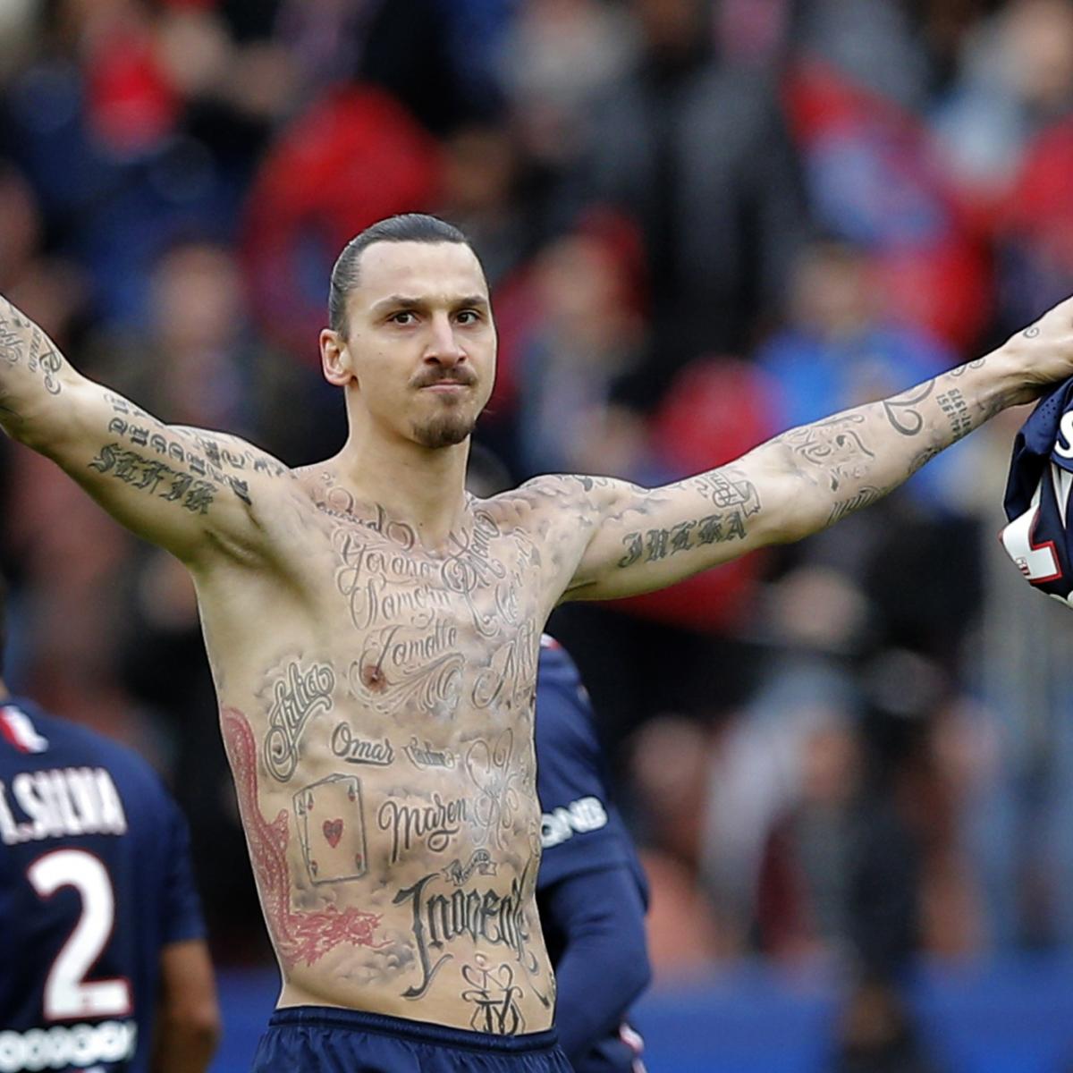 Zlatan Ibrahimovic tattoos