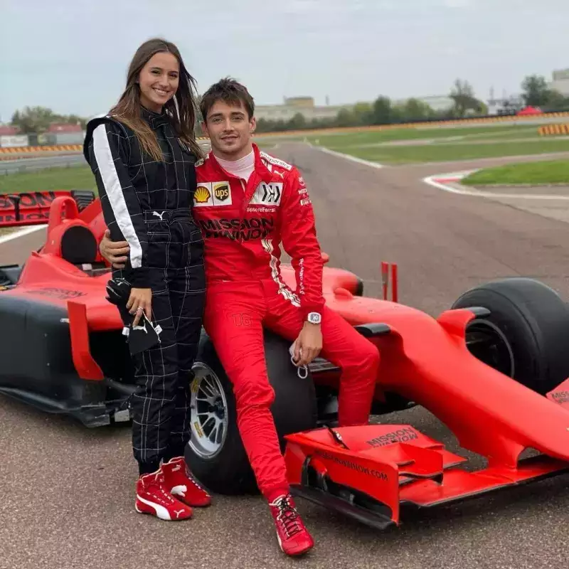Who is Charles Leclerc’s girlfriend Charlotte Sine? explore their
