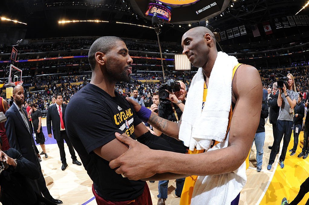 Kobe Bryant Kyrie Irving mentor-mentee relationship