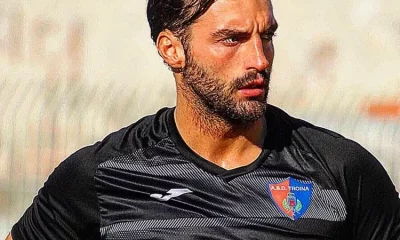 Italian footballer detained