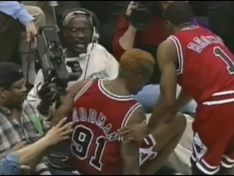 Dennis Rodman Camera Man Incident